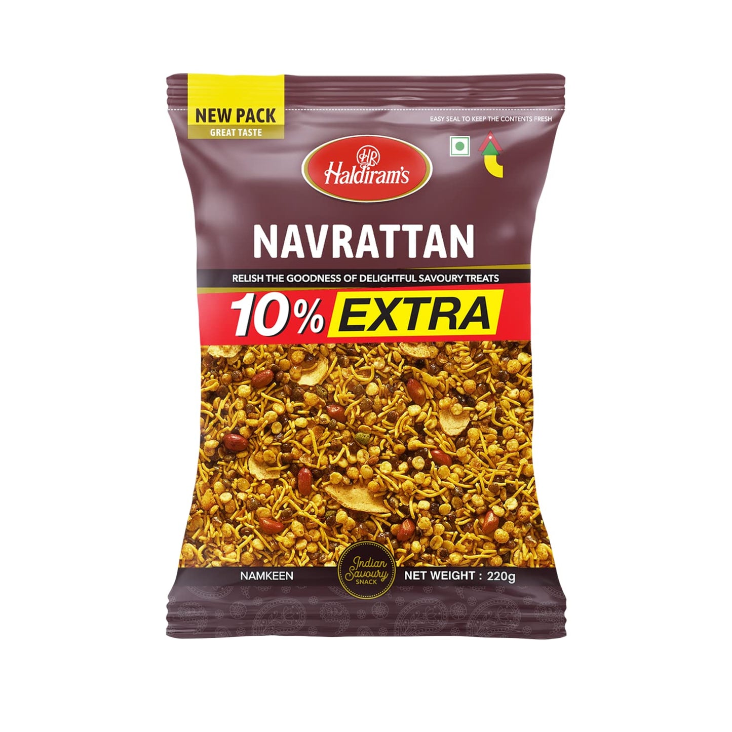 Haldiram Namkeen Combo, 5 Packets, 200g each