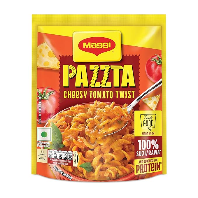 Maggi PAZZTA Instant Pasta - Cheesy Tomato Twist 70g, 12 Packets