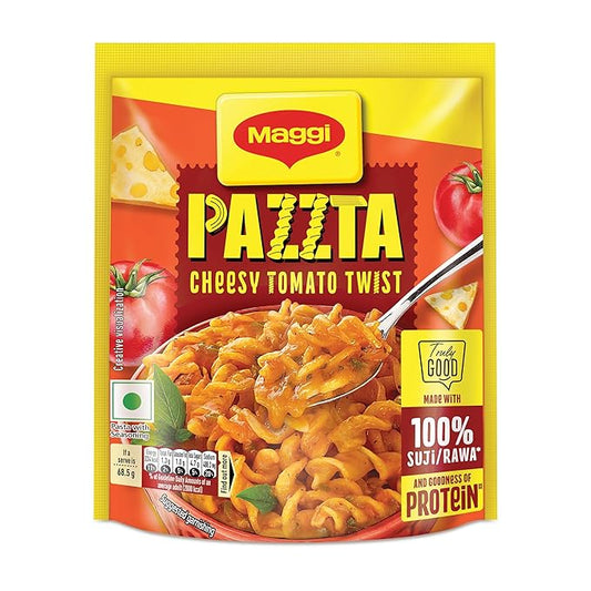 Maggi PAZZTA Instant Pasta - Cheesy Tomato Twist 70g, 12 Packets