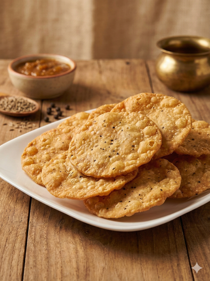 Dadi Special Ajwain Papdi, 1kg, Home-Made, Best for Papdi Chaat