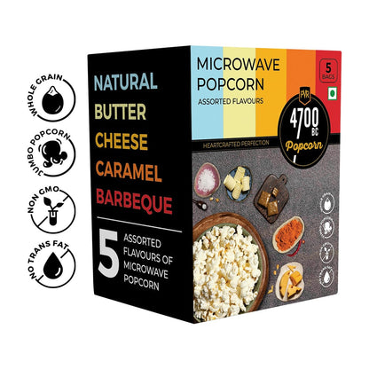 Microwave Assorted Popcorn (Pack of 5)