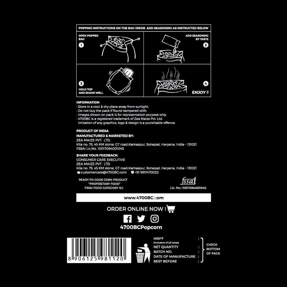 Microwave Assorted Popcorn (Pack of 5)