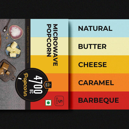 Microwave Assorted Popcorn (Pack of 5)