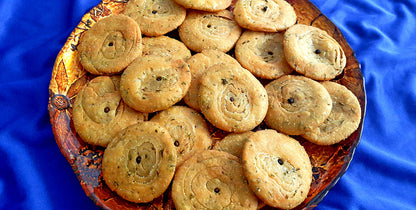 Dadi Special Methi Mathri, Home-Made, 1kg Pack, best for snacking and munching.