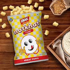 Natkhat puffs 20g, 36 Packets, OG snack of India