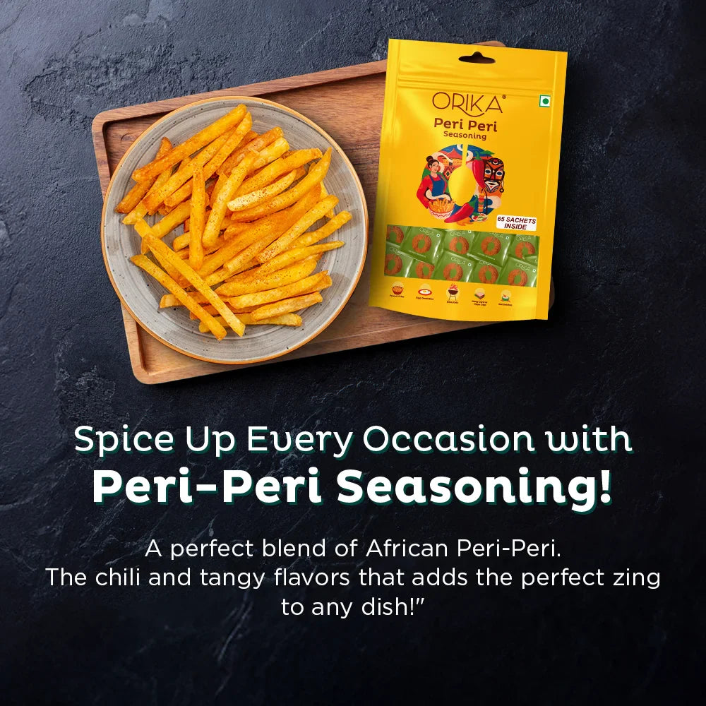 Orika African Peri Peri All Purpose Seasoning,  65 Sachet
