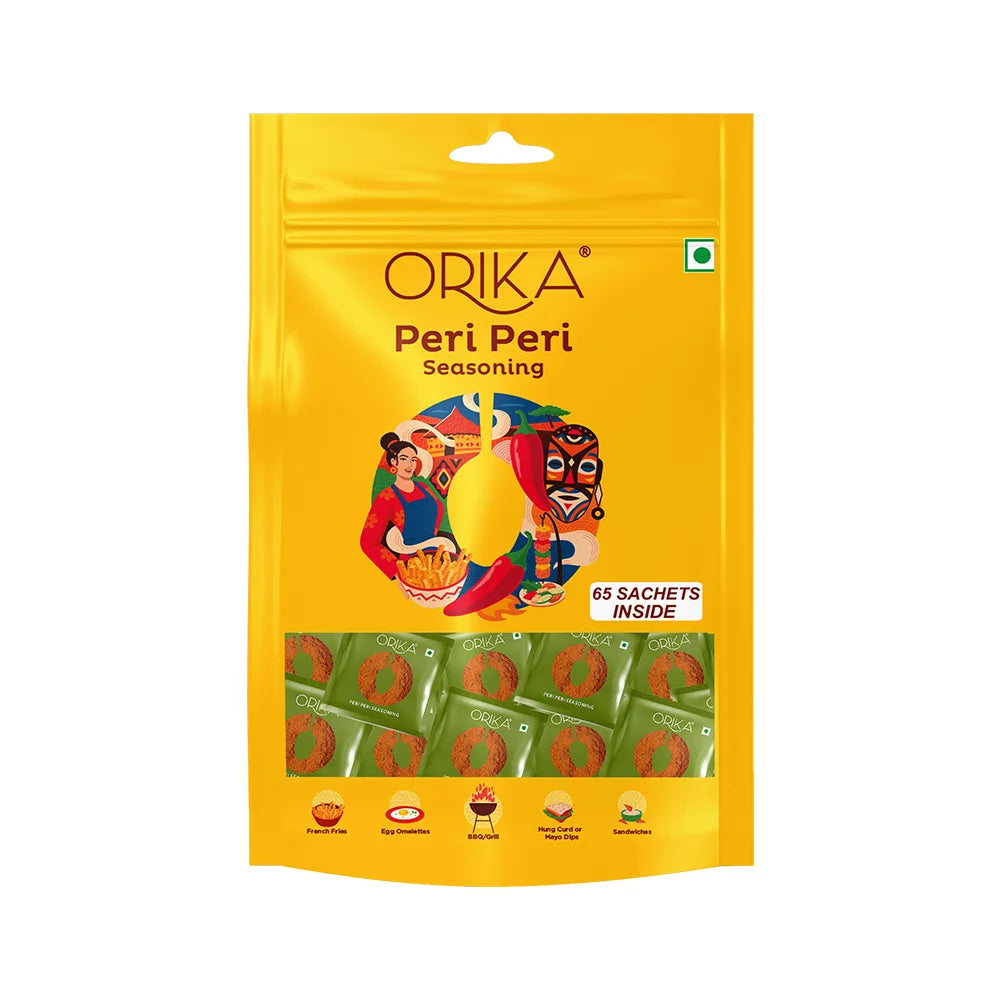 Orika African Peri Peri All Purpose Seasoning,  65 Sachet