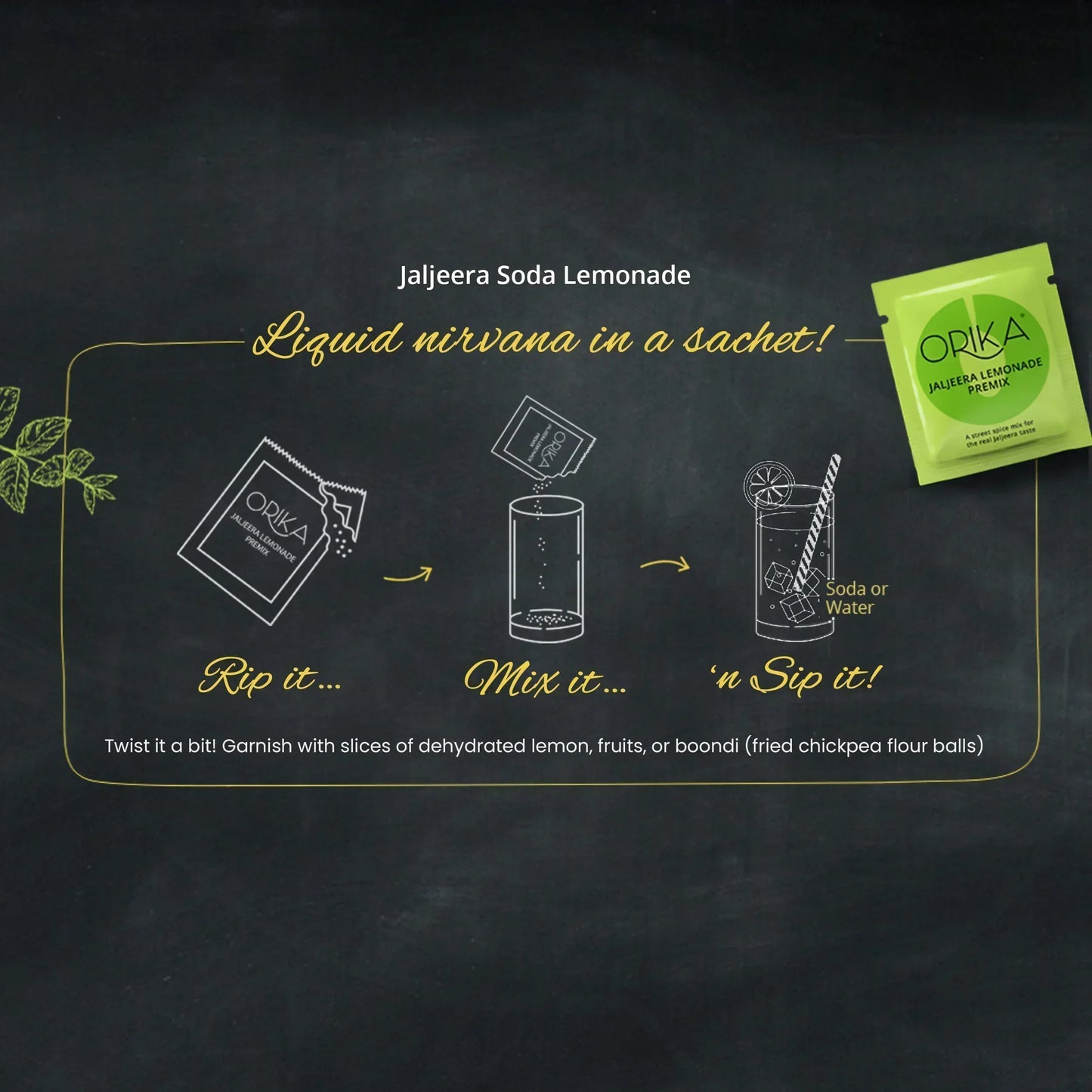 Orika Jaljeera Lemonade combo of 3 (Pack of 3 Boxes)